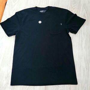 Fox Racing Fox Head Black T-Shirt with front pocket